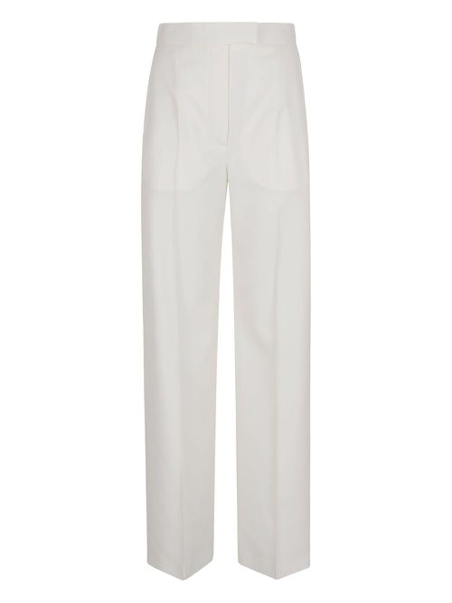 Alexander McQueen wool trousers - White