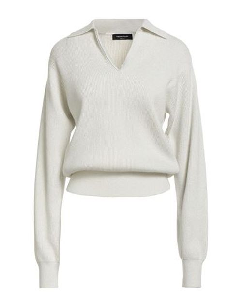 Woman Sweater Off white Size 10 Virgin Wool, Viscose, Silk, Cashmere, Polyester