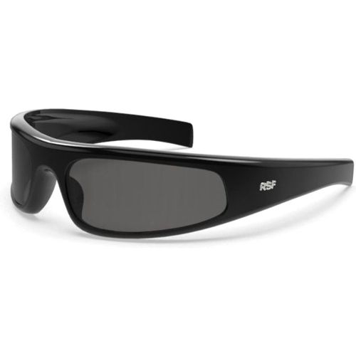Retrosuperfuture Unisex Retrosuperfuture L9R CERCHIETTO NERONE Sunglasses Nylon Black Grey Geometric Norma