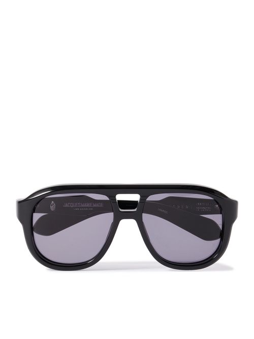 Jasper Aviator-Style Acetate Sunglasses