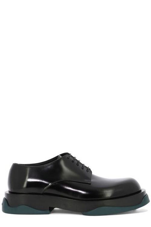 Jil Sander Round-Toe Lace-Up Shoes