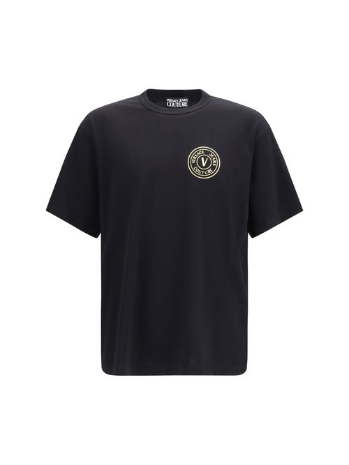 Logo-Embroidered Cotton T-Shirt — Black