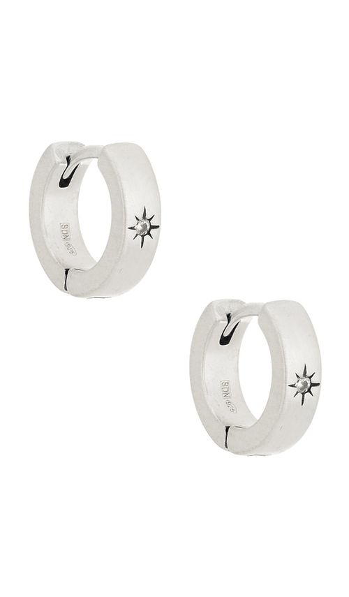 Serge de Nimes Asteria Earring in Metallic Silver