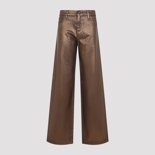 Mercer 5-Pocket Straight-Leg Cotton Pants