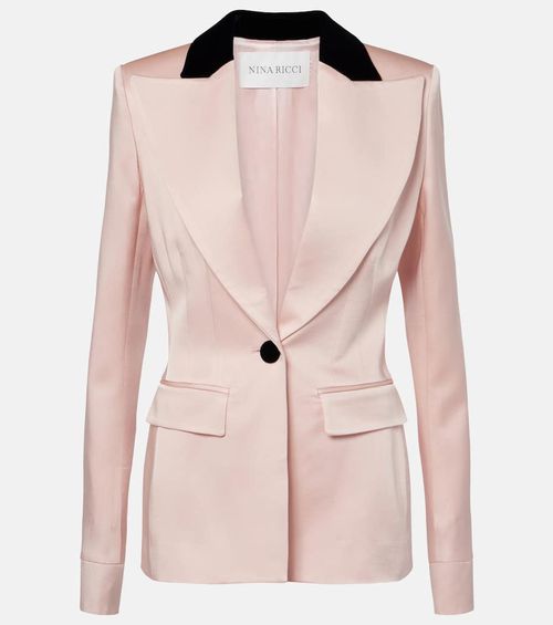 Twill blazer