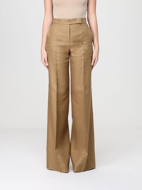 Pants Woman color Beige