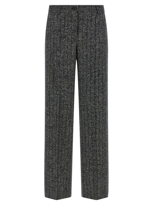 Virgin Wool Trousers — Gray