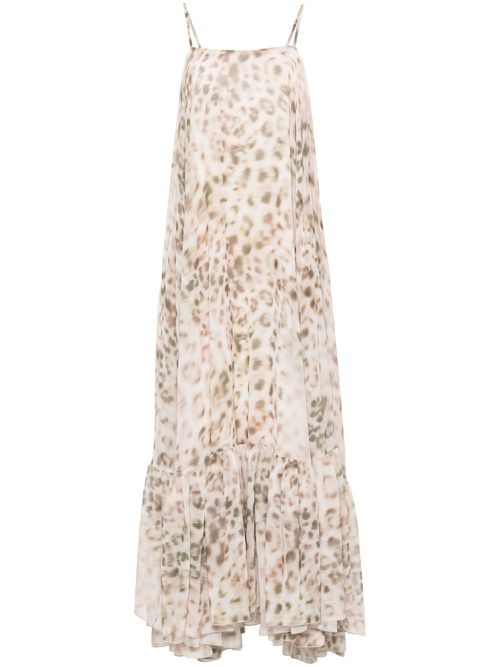Francisca animal-print maxi dress - Neutrals