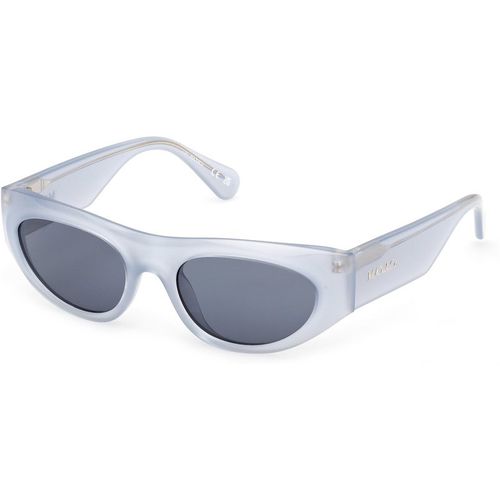 MAX&Co Mujer MAX&Co MO0147 84V Gafas de sol Inyectado Azul Azul Cat Eye Norma