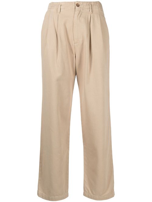 Harry straight-leg trousers - Neutrals