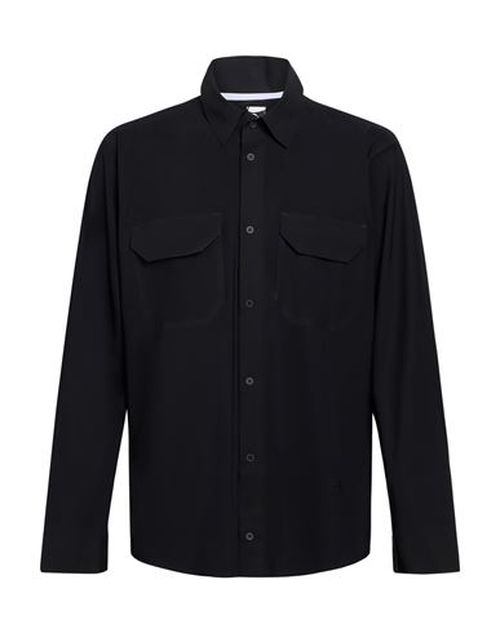 Man Shirt Black Size M Polyamide, Elastane, Polyurethane