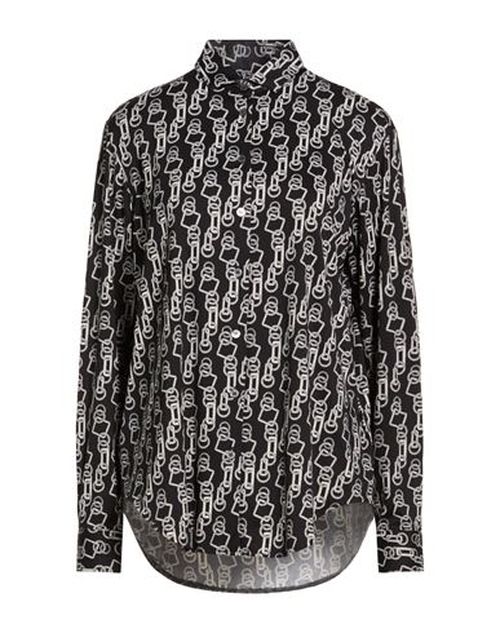 Woman Shirt Black Size 12 Polyamide, Elastane