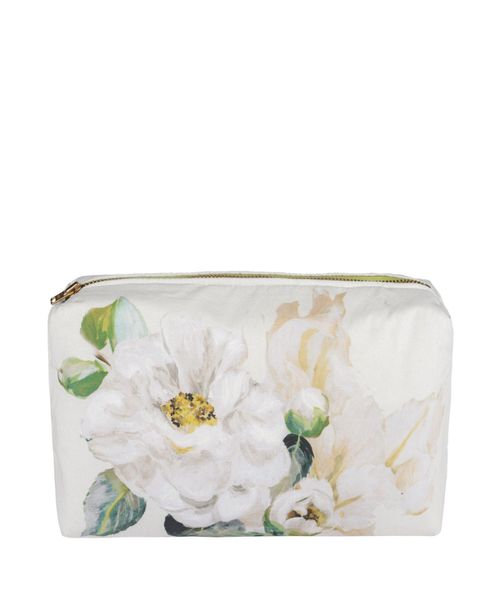 Jardin Botanique Birch Medium Toiletry Bag - Green, white, grey