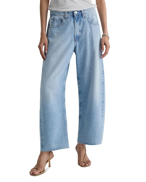 Hattie High Rise Barrel Crop Jeans in Gesture
