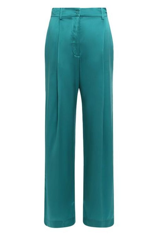 Sablyn Emerson High-Waist Silk Pants