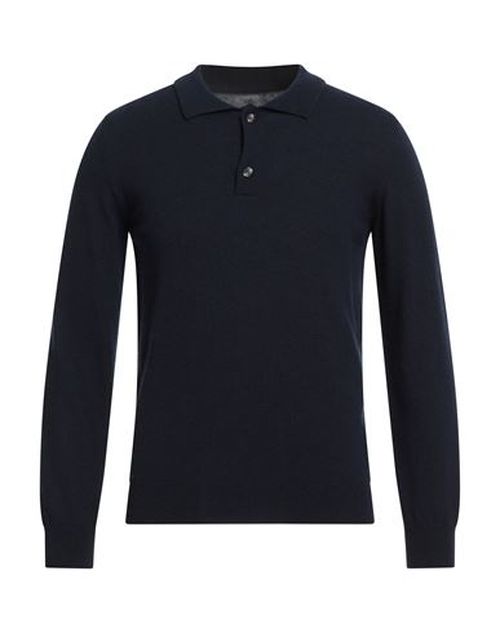 Man Turtleneck Midnight blue Size S Wool, Cashmere