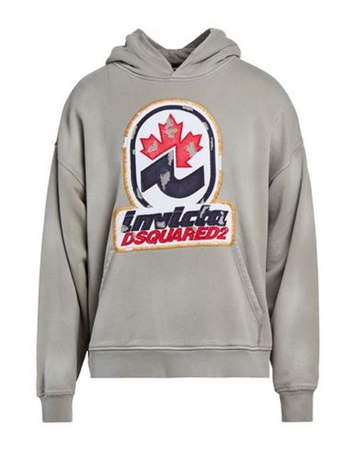Man Sweatshirt Grey Size M Cotton