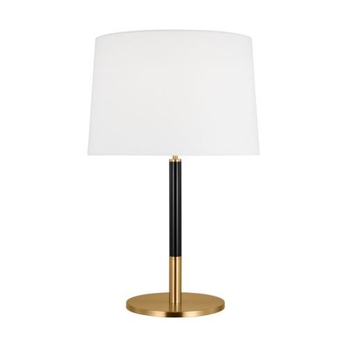 Burnished Brass One Light Table Lamp from the Monroe Collection