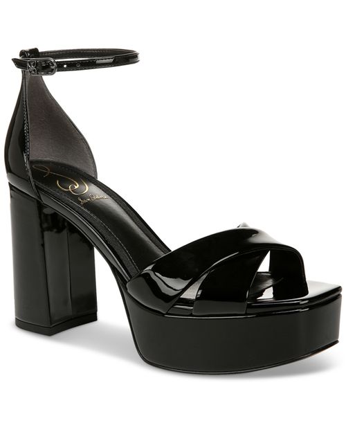 Women's Jullian Platform Dress Sandals - Black