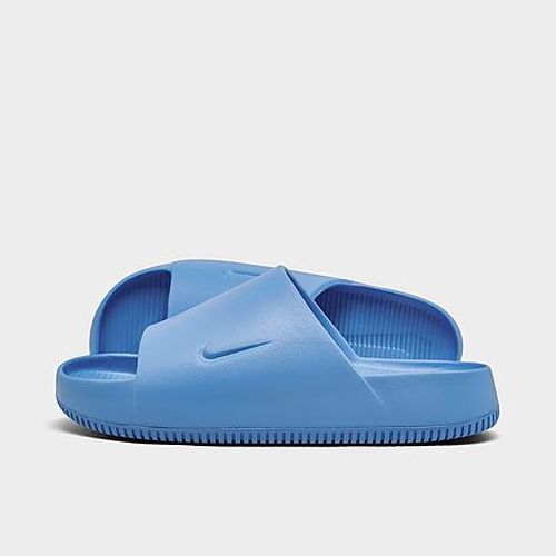 Men's Calm Slide Sandals in Blue/University Blue