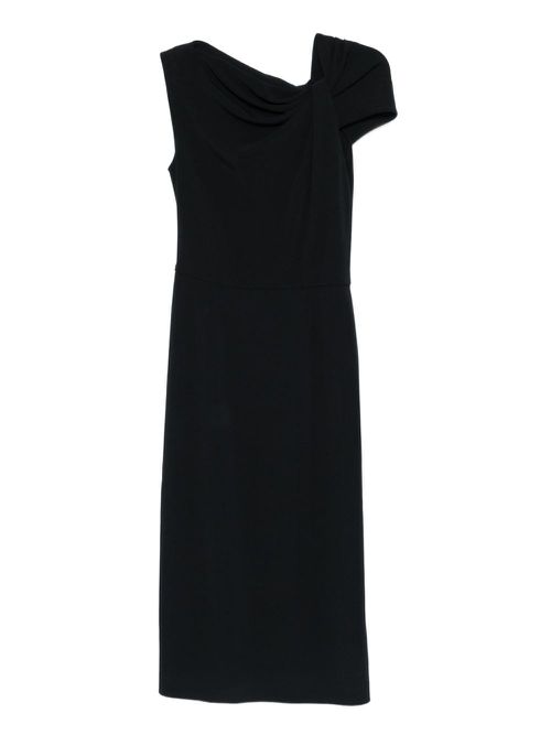 Draped Midi Dress
