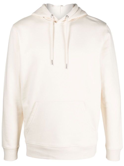 Organic-cotton hoodie - Neutrals