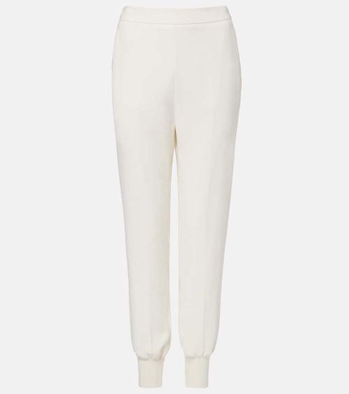 Tapered jersey sweatpants