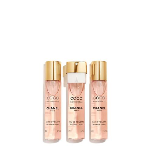 Coco Mademoiselle Eau De Toilette Twist & Spray 3x20ml Refill
