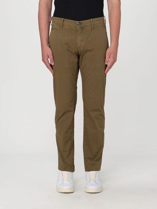 Pants Men color Green