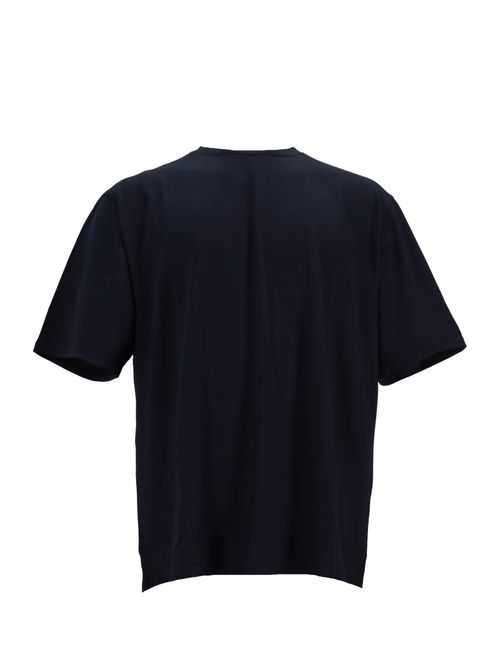 Navy Blue Solid T-Shirt