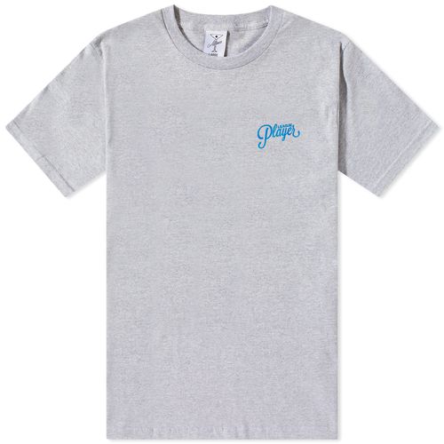Men's Techno Camo League Player T-Shirt in Heather Grey, Size X-Large 