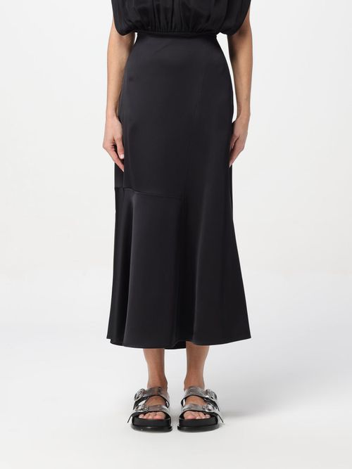 Skirt Woman color Black
