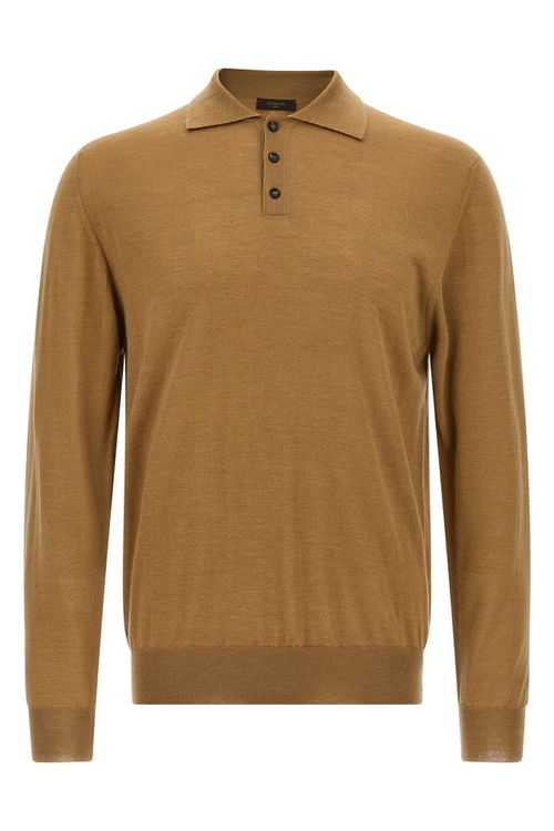 Virgin Wool Polo Shirt