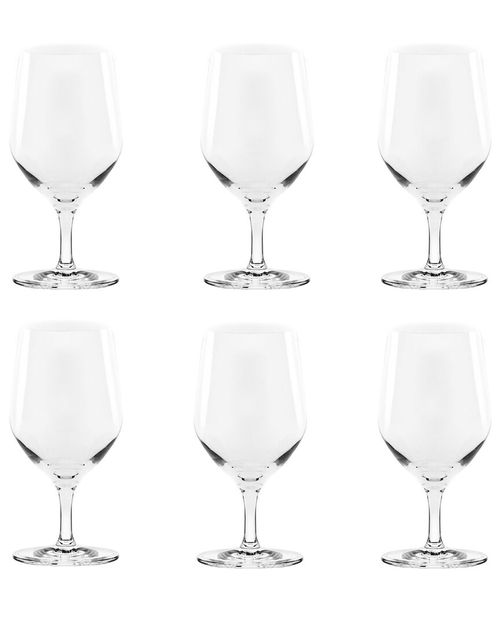 Set of 6 Breckenridge Glassware: Water Goblet