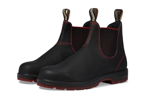 Blundstone BL2342 Classic Chelsea Boots Black/Red/Black Outsole AU