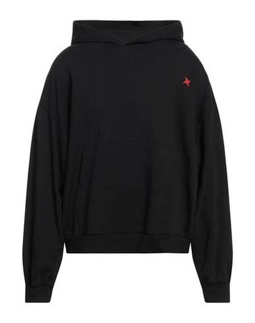 Man Sweatshirt Black Size L Cotton