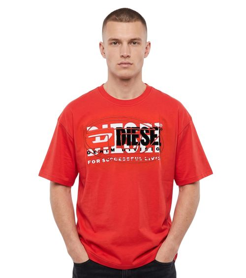 Red Crew Neck T-Shirt