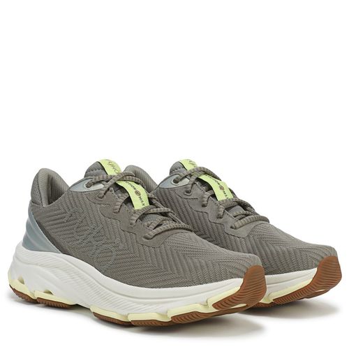 Women's Devotion X Max Walking Shoes (Vetiver Green Mesh Fabric)