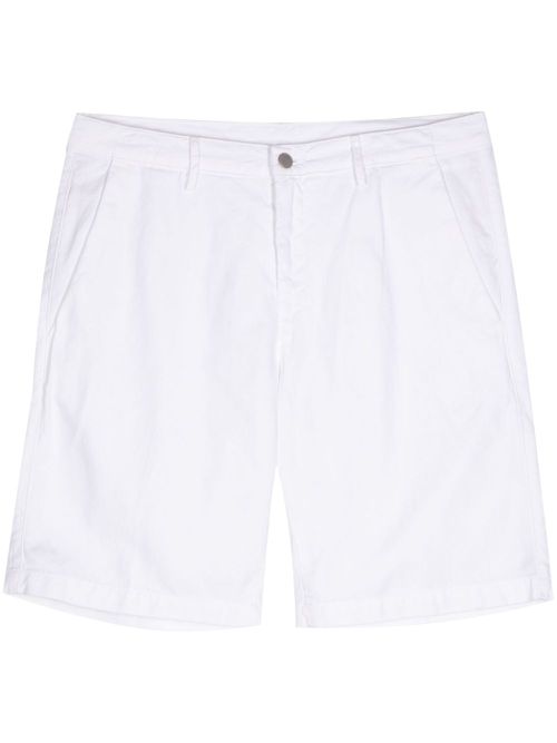 Vela pleat-detail shorts - White