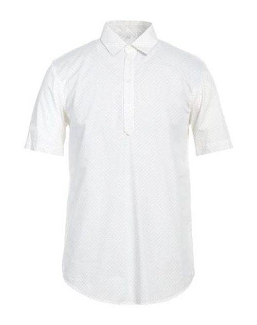 Man Shirt White Size 15 Cotton