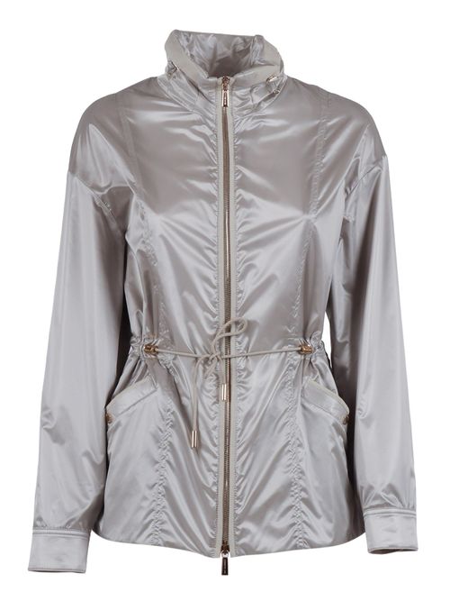 EOLIA-HC JACKET Grey Polyester Coat - Women