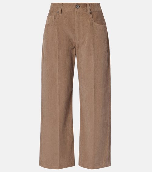 Monili cotton corduroy straight pants