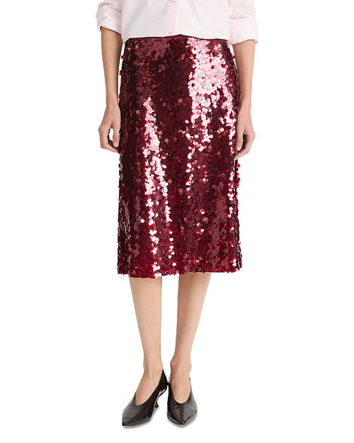 Sequined Midi Skirt