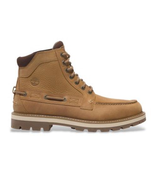 Timberland for man. TB0A697HEN11 Britton Road Mid leather ankle boots brown (44), Flat, Laces, Casual, Sustainable