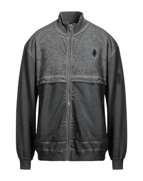 * Man Sweatshirt Grey Size M Cotton, Elastane
