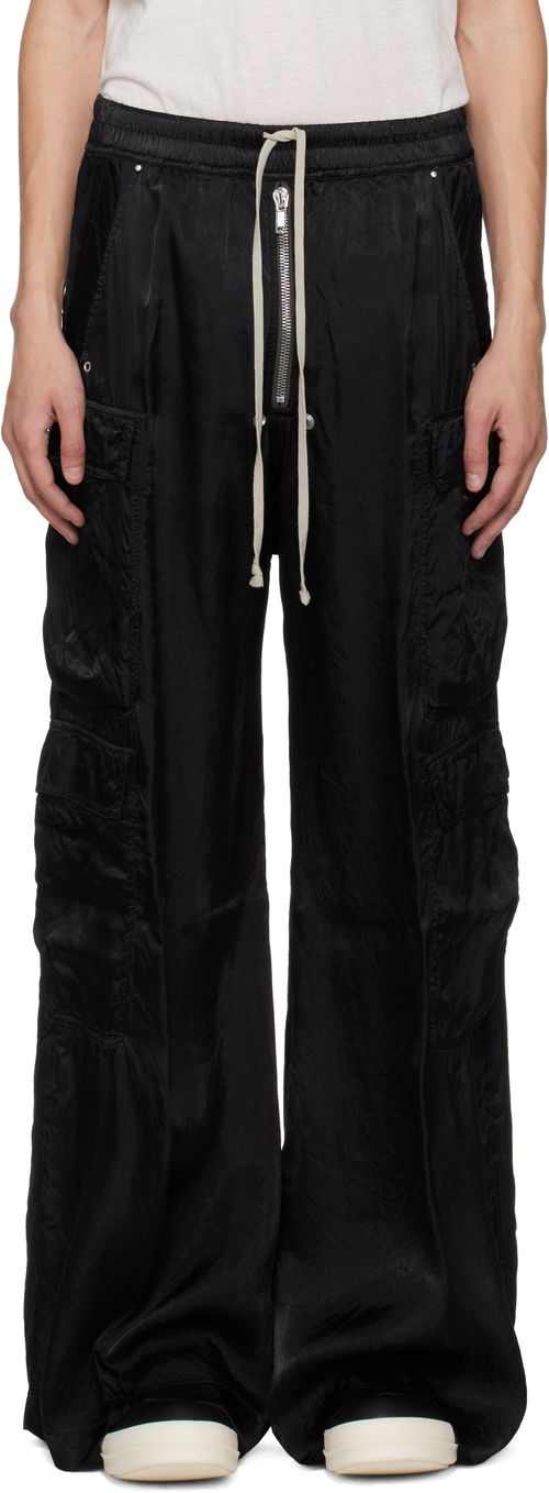 Black Temple Cargobelas Cargo Pants