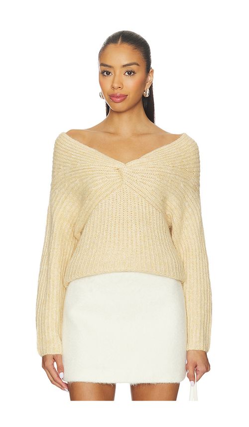 ASTR the Label Franisbel Sweater in Butter Yellow. XS also in L, M