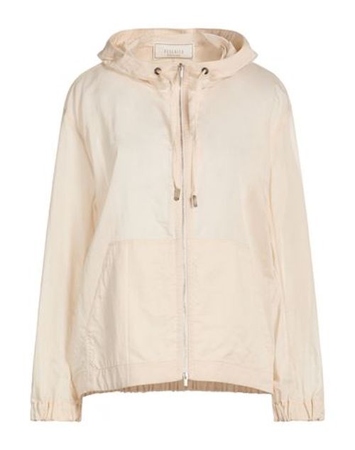 Woman Jacket Beige Size 6 Cotton, Polyamide
