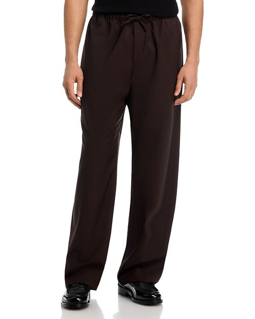 X Beckham Wool Drawstring Trousers