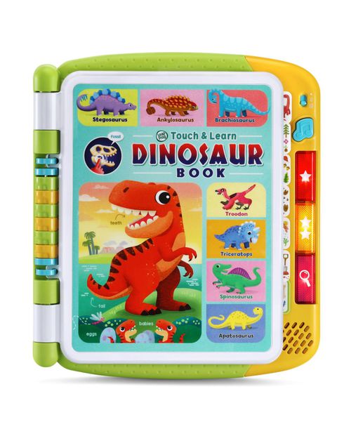 Touch and Learn Dinosaur Book Alphabet Toys - Multi
